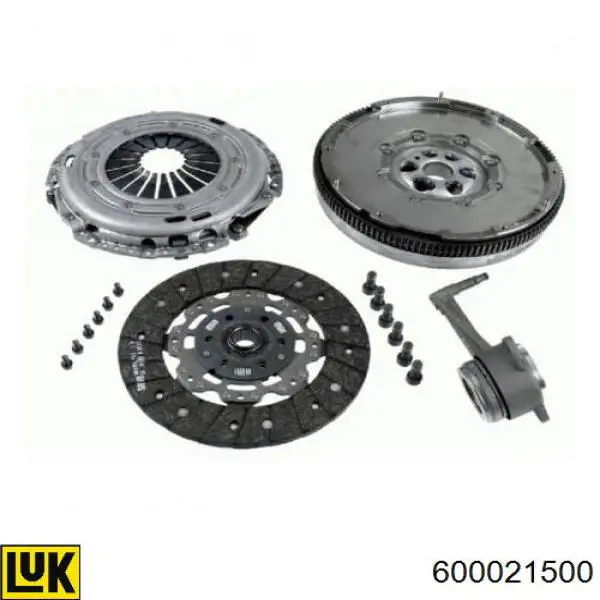 Mecanismo de embrague LUK 600021500 precio, desde 561,32 EUR