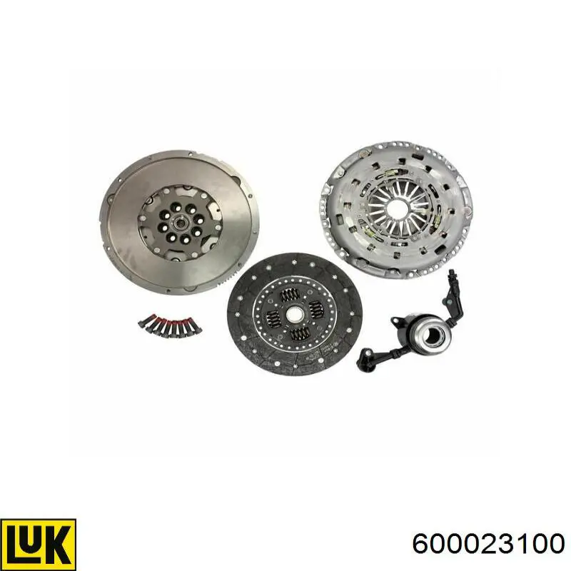 Mecanismo de embrague LUK 600023100 precio, desde 2857,59 EUR