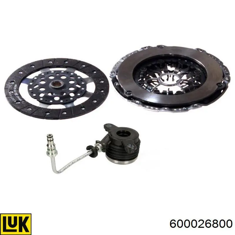 Mecanismo de embrague LUK 600026800 precio, desde 1858,48 EUR