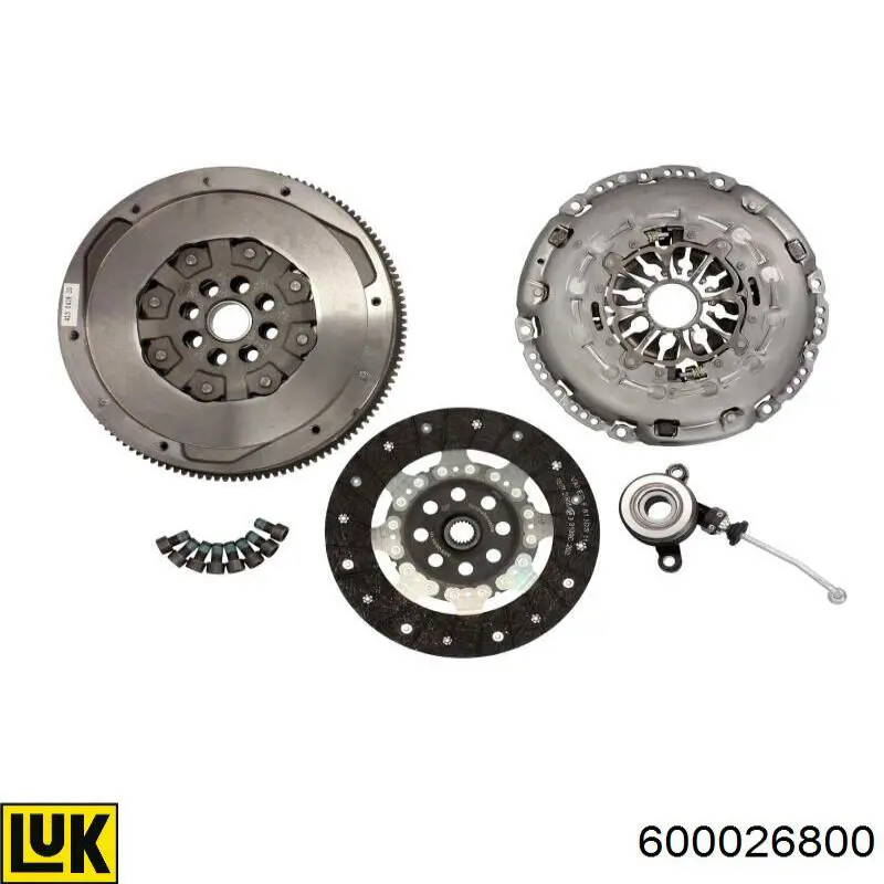 Comprar 600026800 LUK Kit de embrague completo
