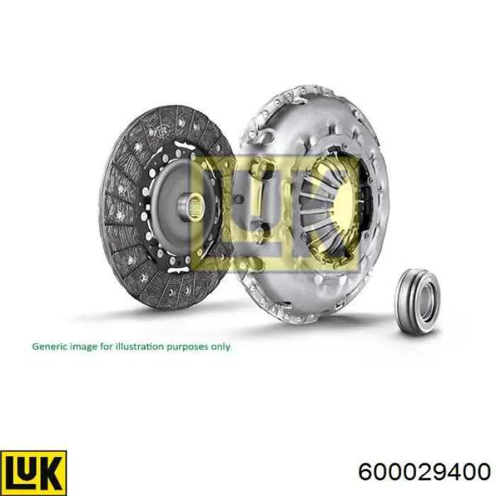 Embrague 600029400 LUK