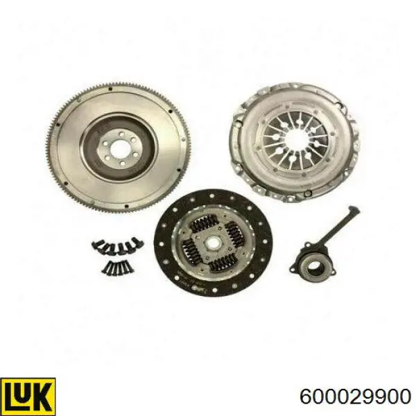 600 0299 00 LUK kit de embrague (3 partes)