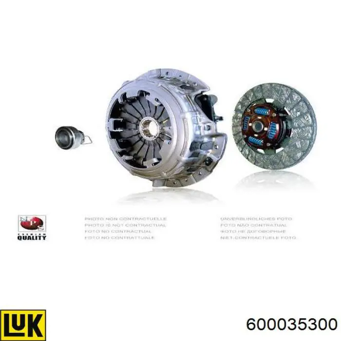 Mecanismo de embrague LUK 600035300 precio, desde 2299,87 EUR
