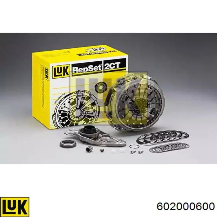 602000600 LUK kit de embrague (3 partes)