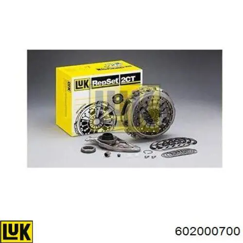 Kit de embrague LUK 602000700