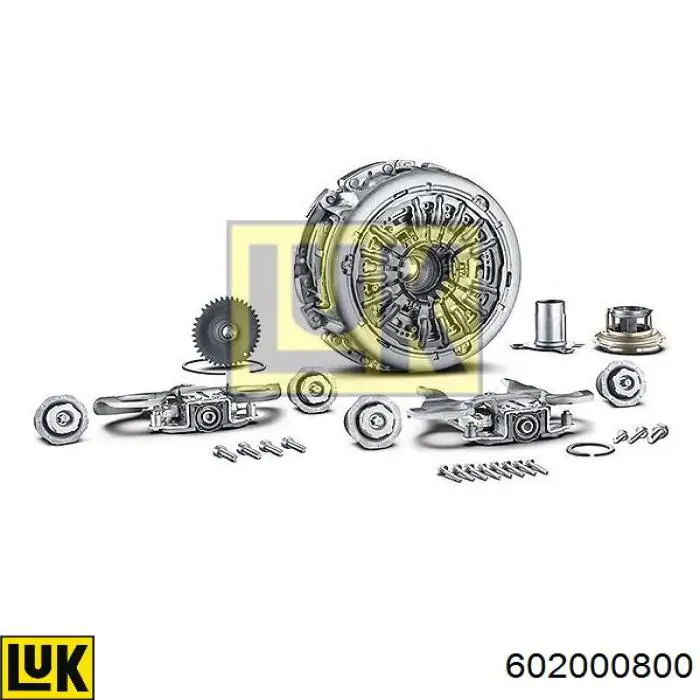 Kit de embrague LUK 602000800