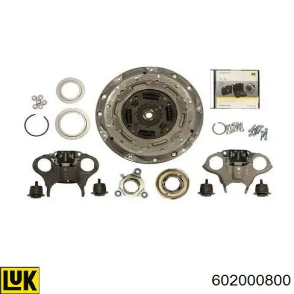 Mecanismo de embrague LUK 602000800 precio, desde 2449,75 EUR