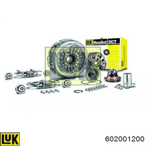 602 0012 00 LUK kit de embrague (3 partes)