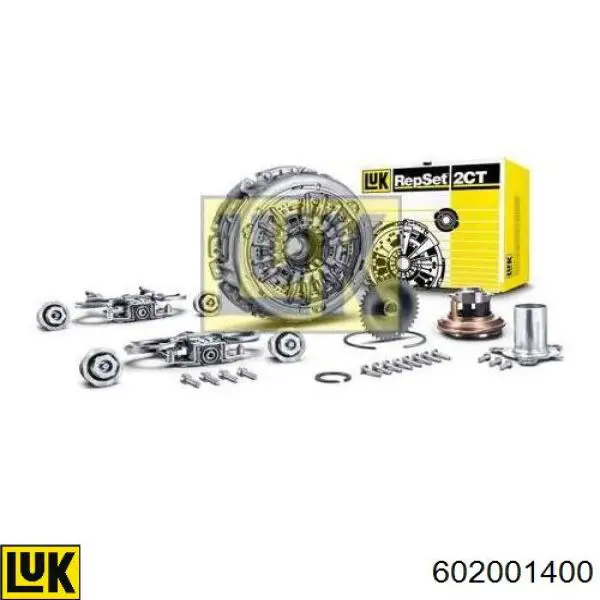 602 0014 00 LUK kit de embrague (3 partes)