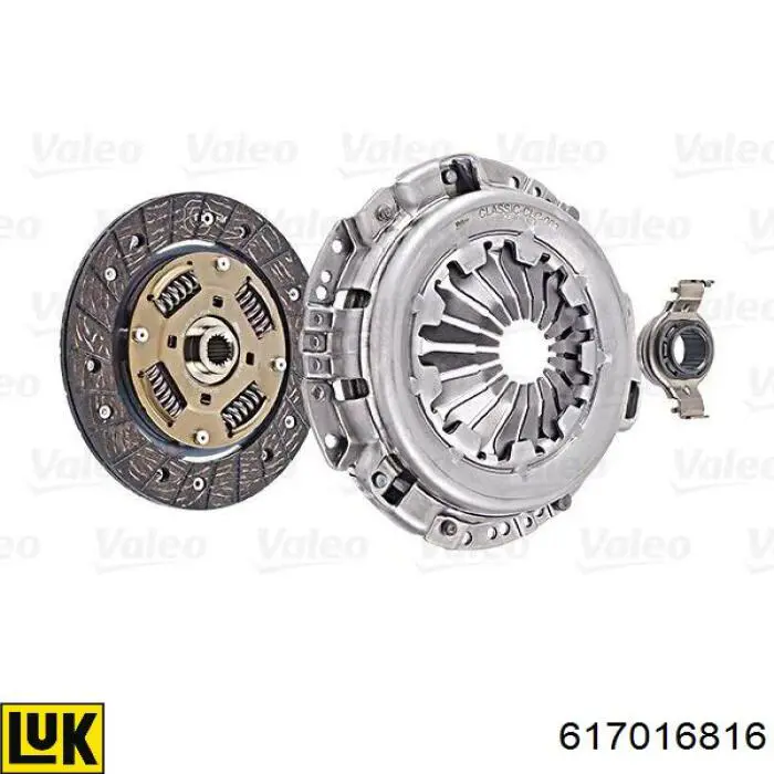 Mecanismo de embrague LUK 617016816 precio, desde 67,65 EUR