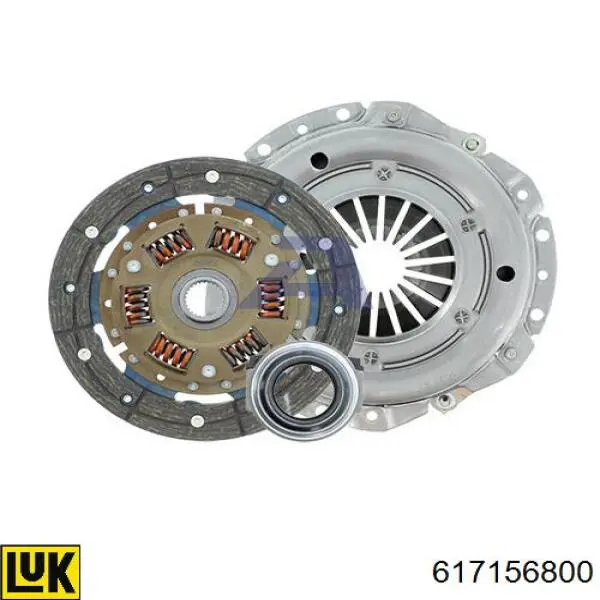 Embrague 617156800 LUK
