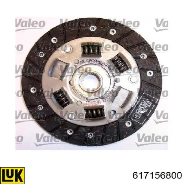 Mecanismo de embrague LUK 617156800 precio, desde 73,46 EUR