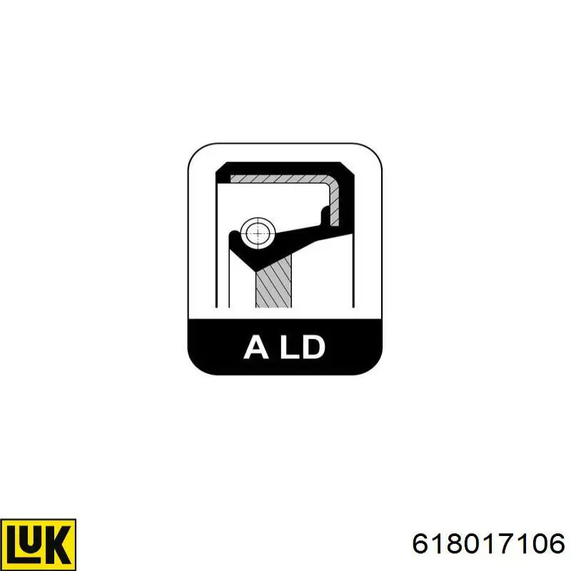 Embrague 618017106 LUK