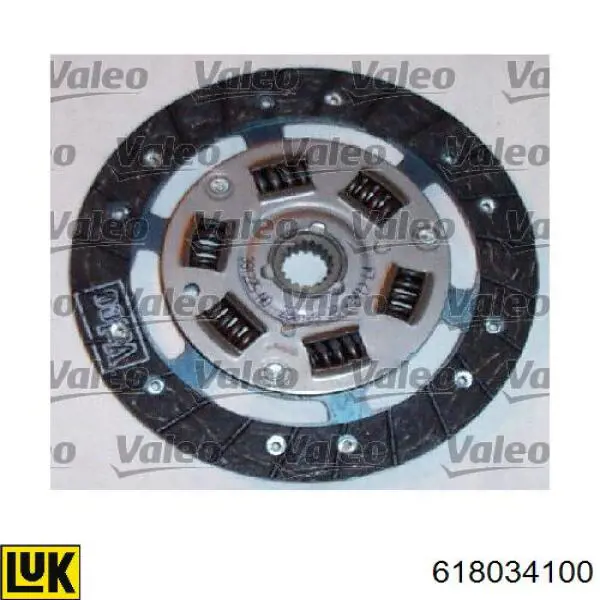 Embrague 618034100 LUK