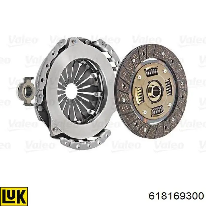 Mecanismo de embrague LUK 618169300 precio, desde 81,31 EUR