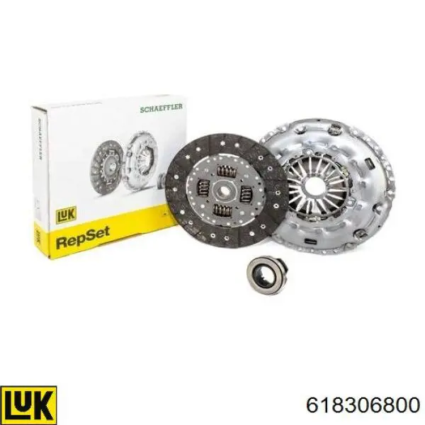 618306800 LUK kit de embrague (3 partes)