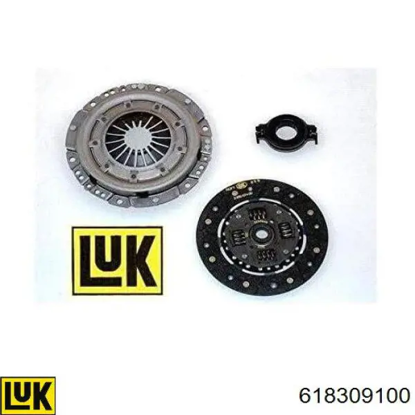 Kit de embrague (3 partes) Renault Clio LB0, LB1, LB2