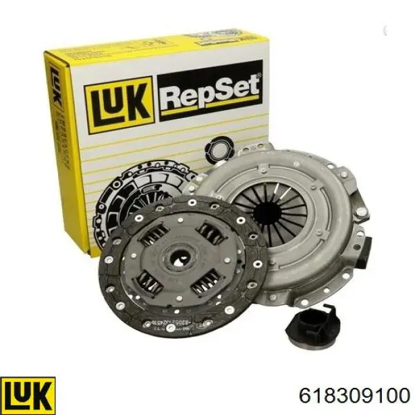 Kit de embrague (3 partes) Renault Clio LB0, LB1, LB2