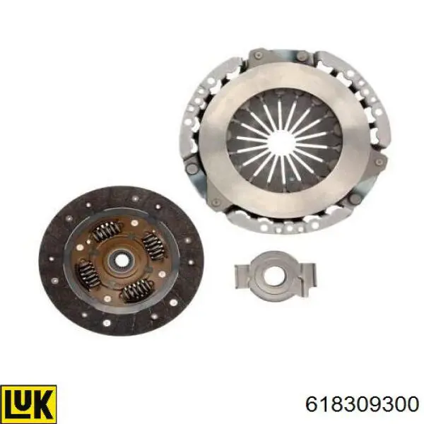 618 3093 00 LUK kit de embrague (3 partes)