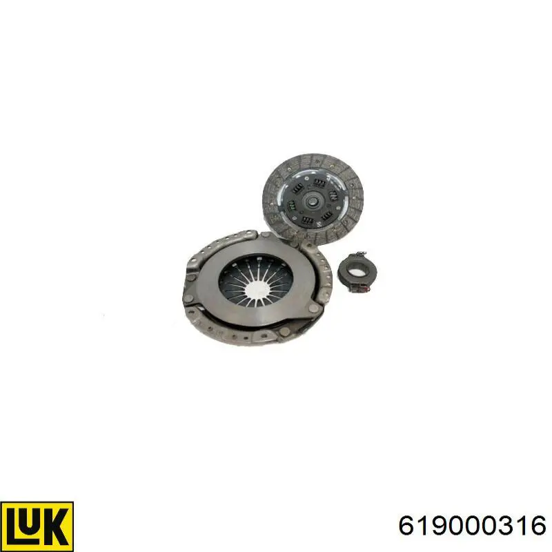 Comprar 619000316 LUK Kit de embrague completo