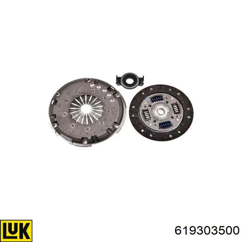 Embrague 619303500 LUK