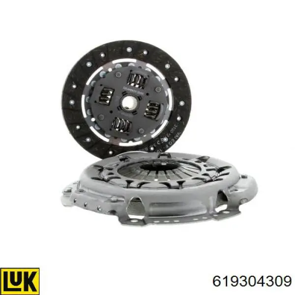Mecanismo de embrague LUK 619304309 precio, desde 282,48 EUR
