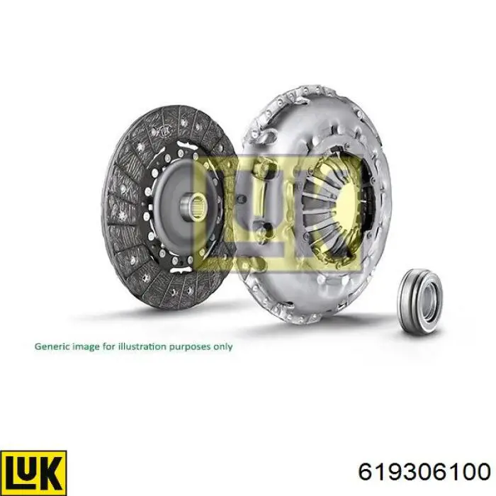 71785730 Fiat/Alfa/Lancia kit de embrague (3 partes)