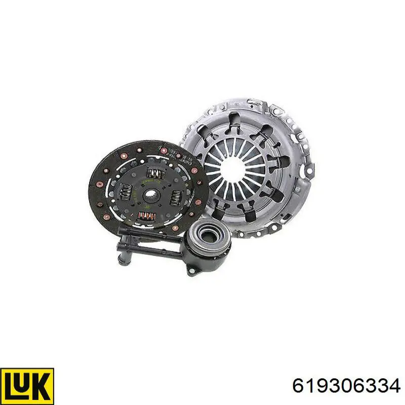 Comprar 619306334 LUK Kit de embrague completo