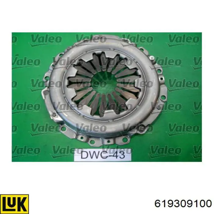 Kit de embrague (3 partes) Chevrolet Spark (Matiz) M200, M250