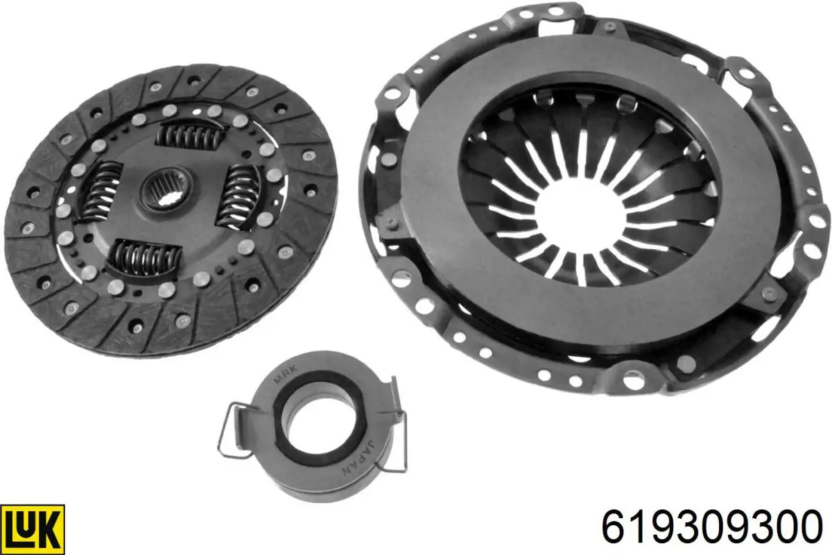 Mecanismo de embrague LUK 619309300 precio, desde 334,01 EUR