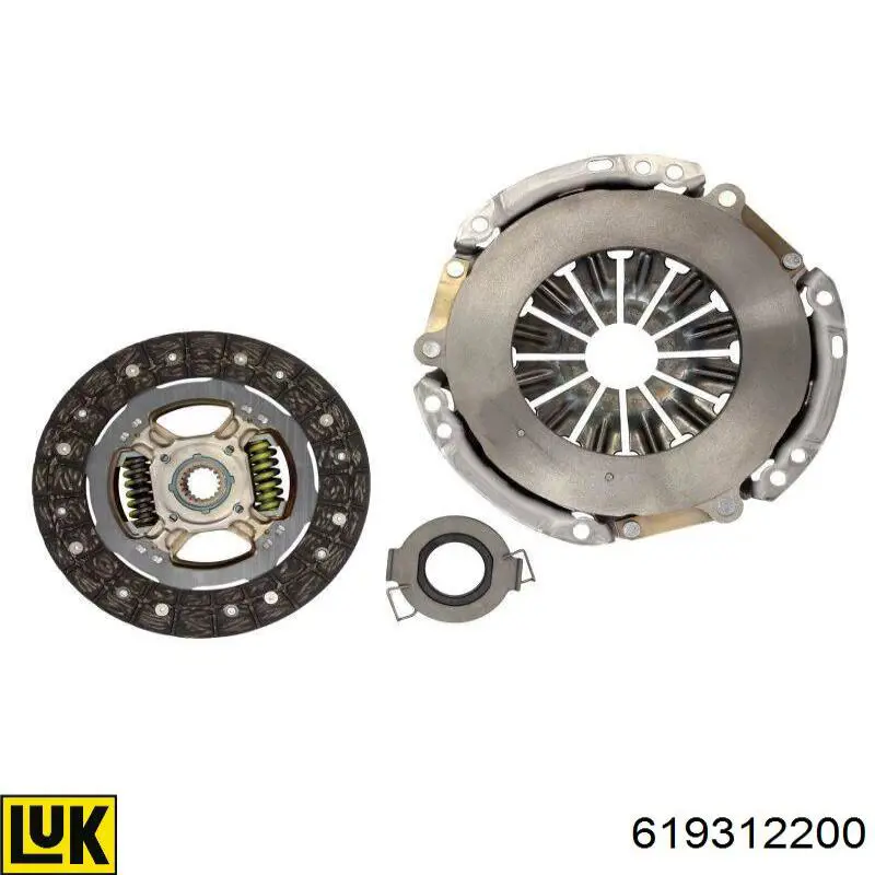 Embrague 619312200 LUK