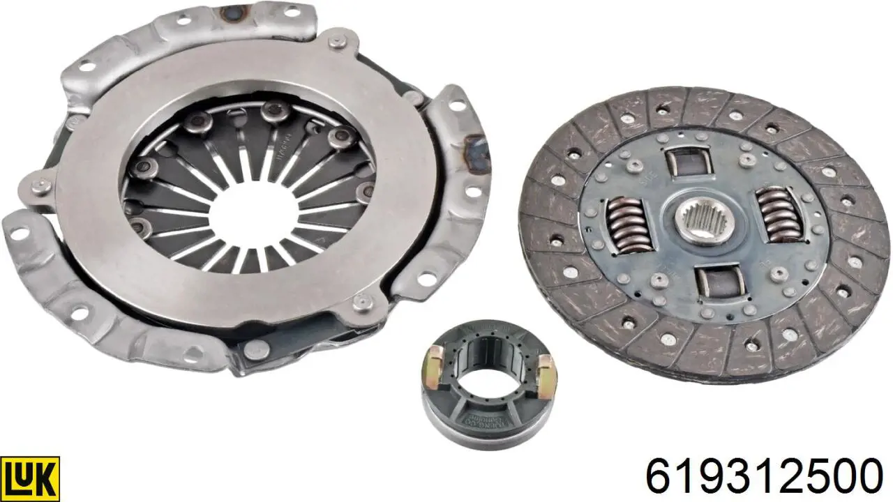 Embrague 619312500 LUK