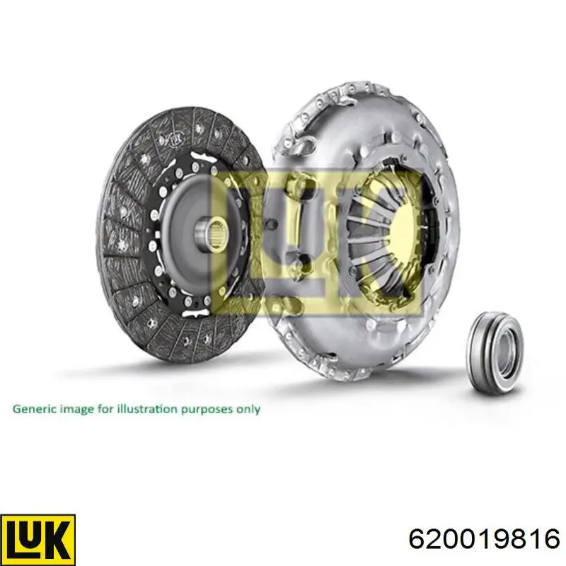 Comprar 620019816 LUK Kit de embrague completo