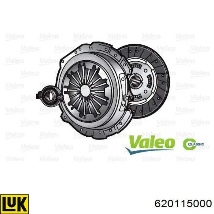 Mecanismo de embrague LUK 620115000 precio, desde 78,86 EUR