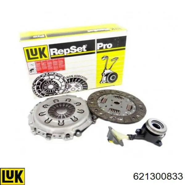 621300833 LUK kit de embrague (3 partes)