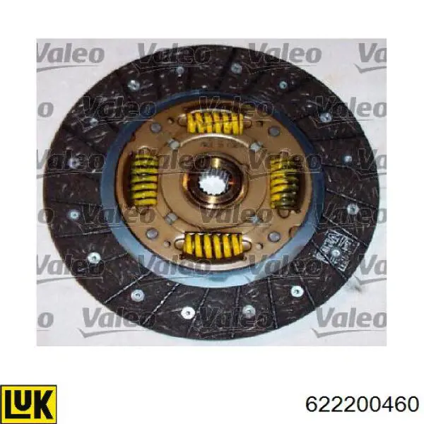 622 2004 60 LUK kit de embrague (3 partes)