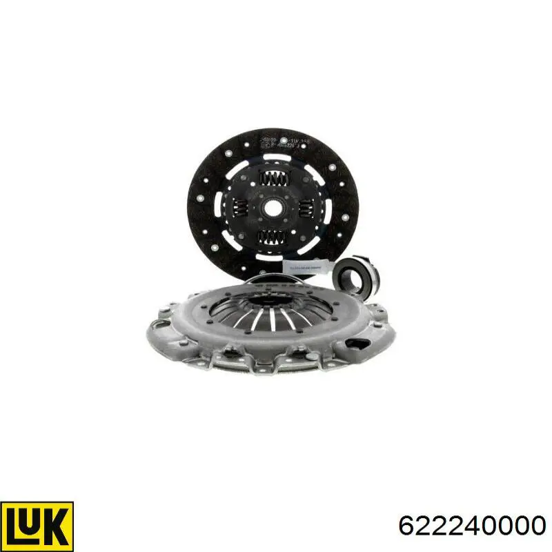 Mecanismo de embrague LUK 622240000 precio, desde 341,63 EUR