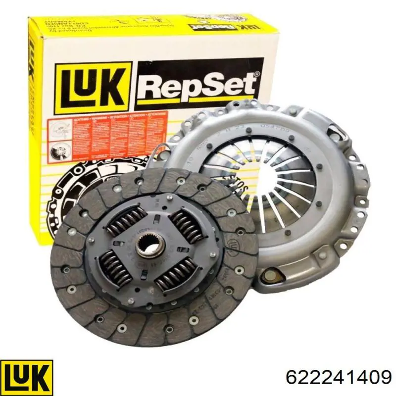 Kit de embrague (3 partes) Ford Fiesta CB1