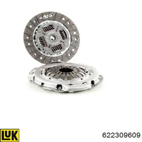 Kit de embrague (3 partes) Renault Scenic 2 JM0, JM1