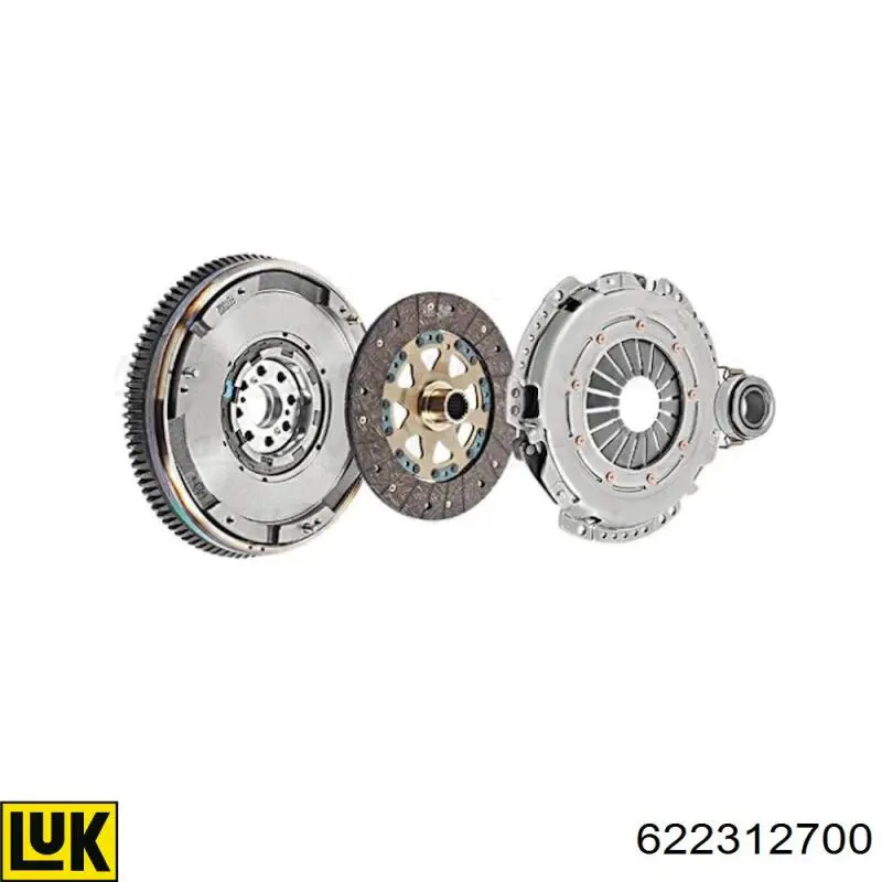 Kit de embrague LUK 622312700