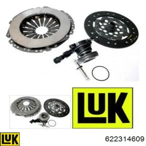 Comprar 622314609 LUK Kit de embrague completo