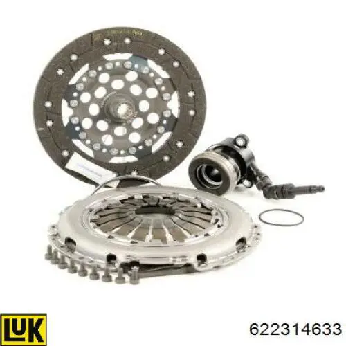 Mecanismo de embrague LUK 622314633 precio, desde 234,27 EUR