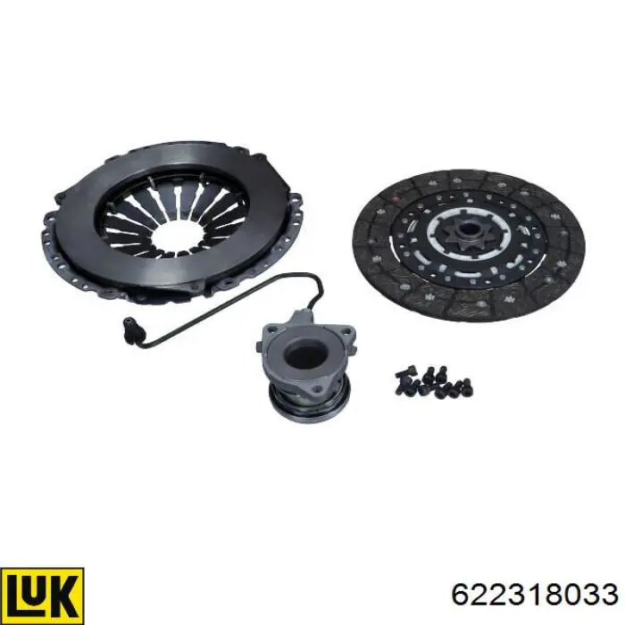Mecanismo de embrague LUK 622318033 precio, desde 619,77 EUR