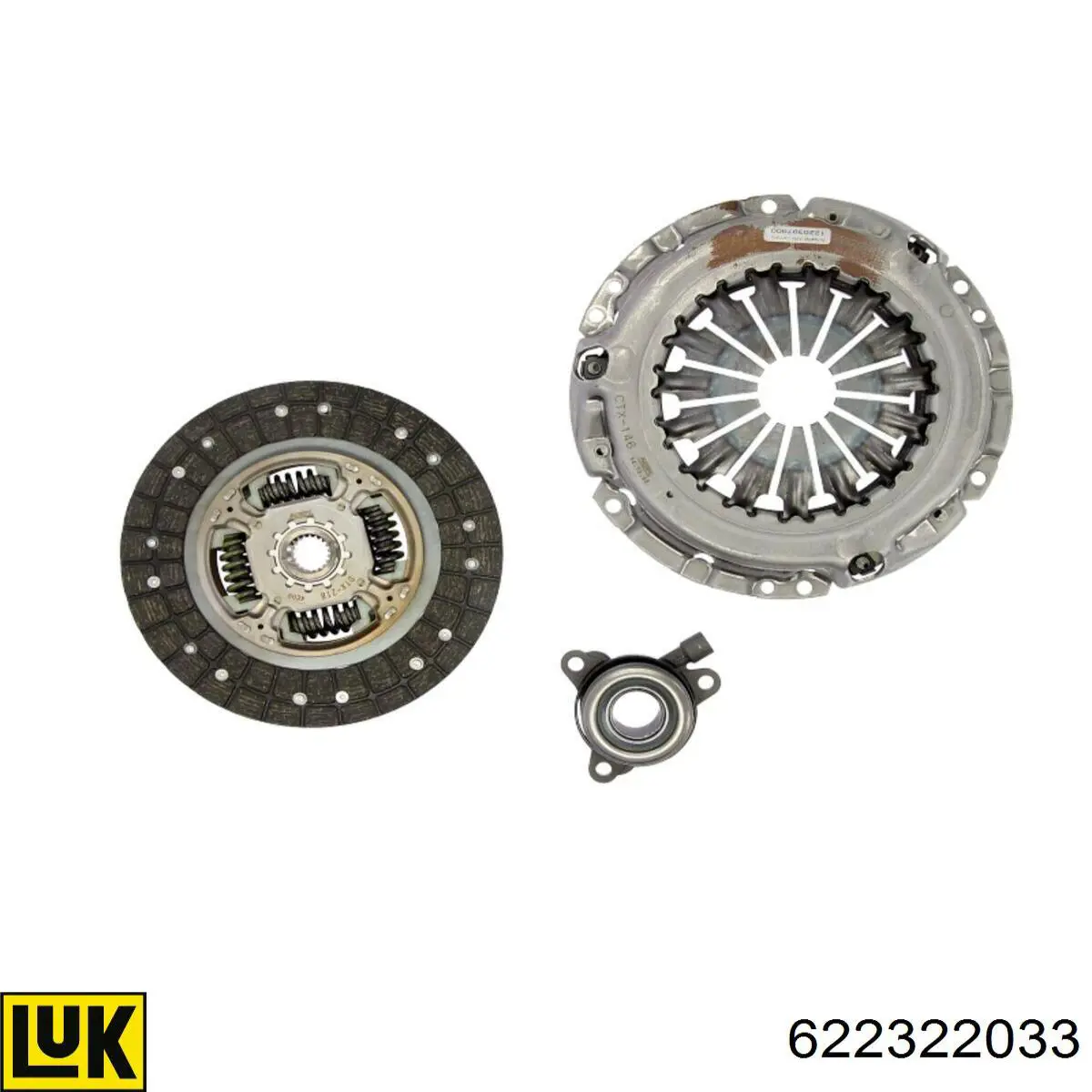 Comprar 622322033 LUK Kit de embrague completo