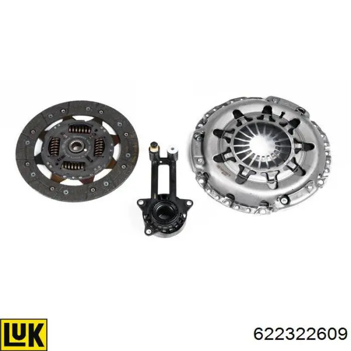 Kit de embrague (3 partes) Ford Fiesta CB1