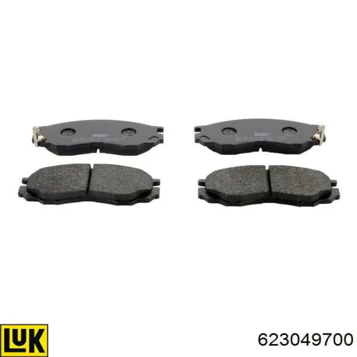 623196700 LUK kit de embrague (3 partes)