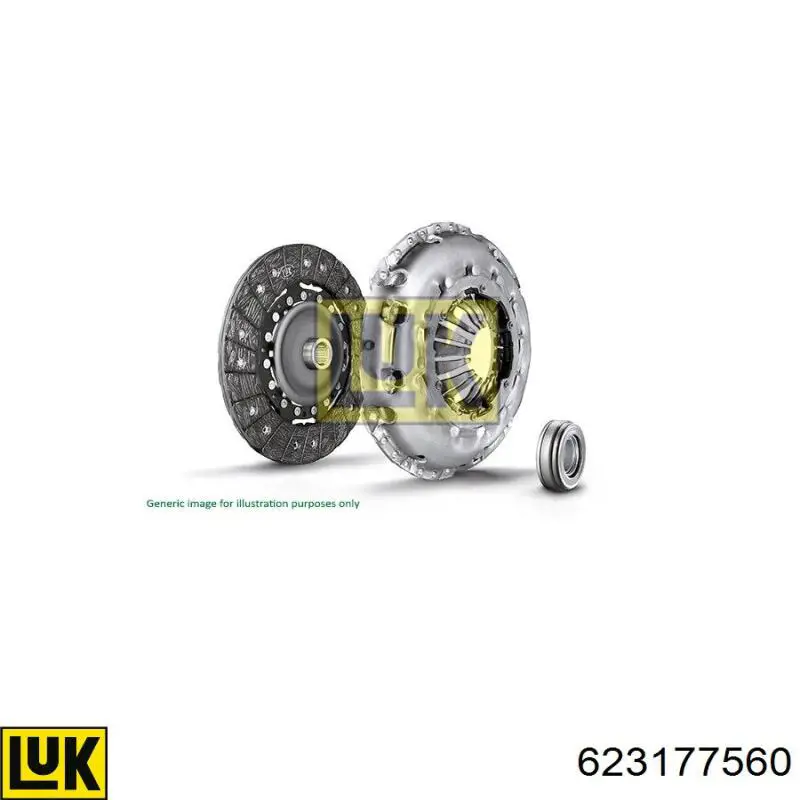 623177560 LUK Embrague motor