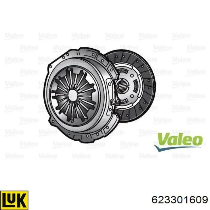 Kit de embrague Fiat/Alfa/Lancia 55190737