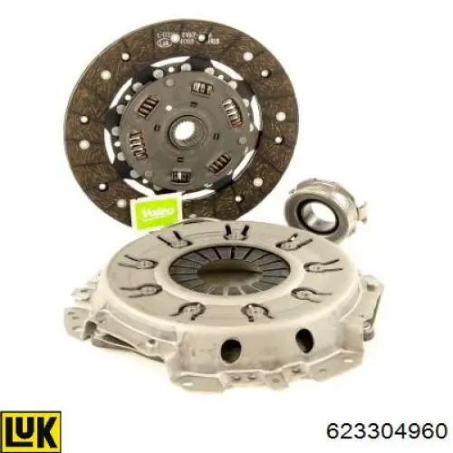 Kit de embrague (3 partes) Subaru Impreza 2 GD, GG