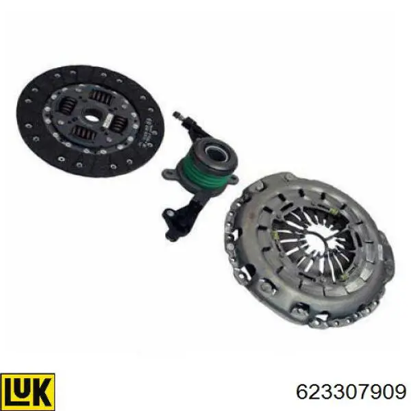 Mecanismo de embrague LUK 623307909 precio, desde 210,38 EUR